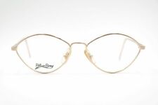 Vintage Blue Bay Munich M19 53[]16 140 Gold Bunt oval Brille Brillengestell