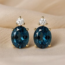 London Blue Topas & Diamant