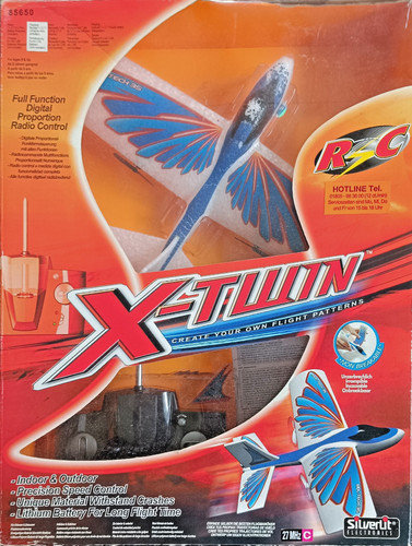 Silverlit twin wing rc - x-twin, bi-wing