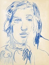 Oskar KOKOSCHKA, Portrait in