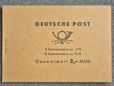 Briefmarken DDR 1962 Mi. Nr. MH4b 3 (komp. Ausgabe) postfrisch Walter Ulbricht