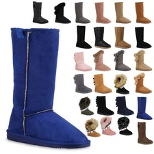 892734 Damen Schlupfstiefel