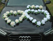 DOPPEL HERZ Auto Schmuck Braut