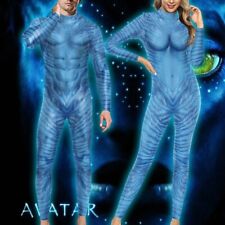 Erwachsene Fasching Karneval Bodys Herren Damen Avatar Cosplay Kostüme Jumpsuit