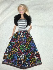 Barbie Puppen Kleid Noten