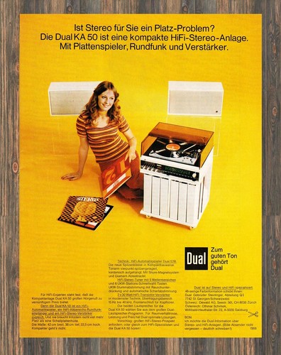 Dual 1218 reklame - 1218,