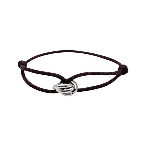 Trinity kordelarmband silber - trinity,