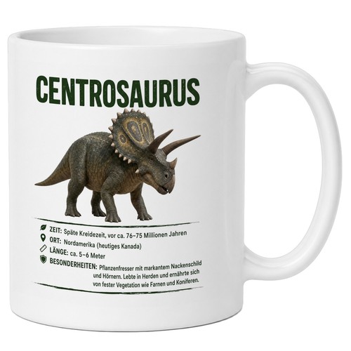 Lunalana centrosaurus tasse - centrosaurus,