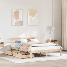 Massivholzbett Holzbett