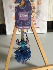 NIEDLICHE STICHBOMMEL REISEHÄNGERTASCHE CHARM SCHLÜSSELRING NEU PRIMARK DISNEY LILO