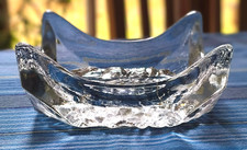 Wunderschöne finnische Glasschale  /Iittala / Design Tapio Wirkkala  /Lunaria