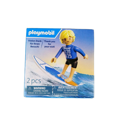 Playmobil surfer mit - surfer, surfbrett