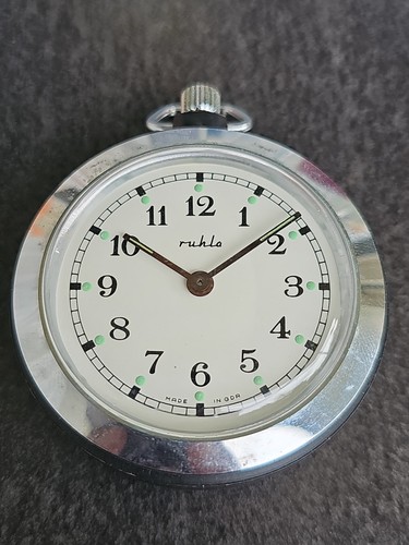 Ruhla taschenuhr ddr fabrikat - taschenuhr,