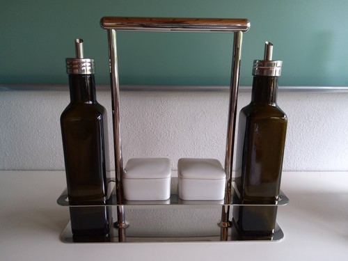 Alessi menage essig öl - menage,