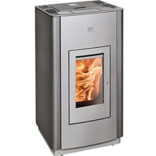 HAAS+SOHN Pelletofen Pelletto IV RLU/PGI 421.08 perl-anthrazit/perl-grau (8 kW)