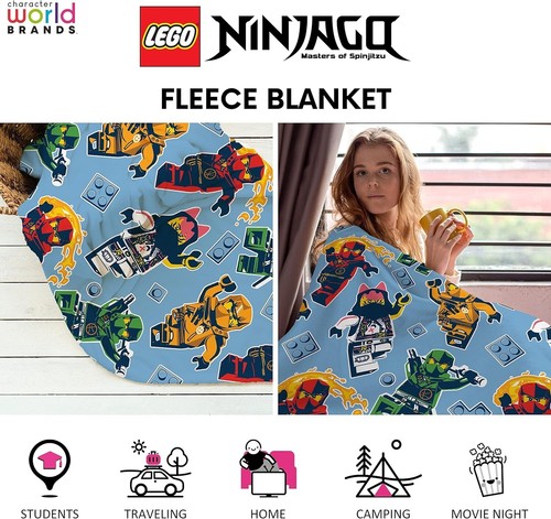 Lego ninjago fleecedecke - lego,