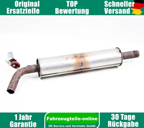Mittelschalldämpfer abgasrohr - mittelschalldämpfer,