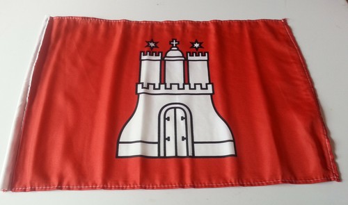 Hamburg fahne 30x45 mit - hamburg,