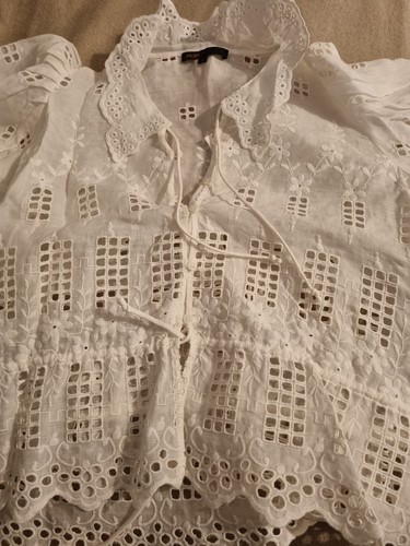 Maje ausgefallene bluse weiß - maje,