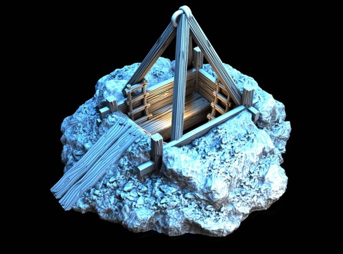 Mine 28mm dnd wargame rpg - mine, dnd/wargame/rpg
