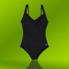 ARENA Damen Badeanzug Dynamo Größe 48 C Schwarz | Sportlich, Chlorbeständig