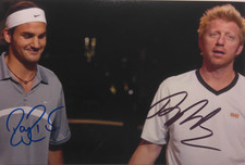 Boris Becker & Roger Federer