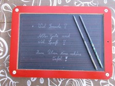 Schultafel  Schiefer Alt Kult