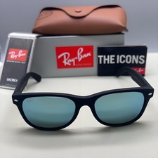 Ray-Ban RB2132 Spiegel Silber NEW WAYFARER Unisex Sonnenbrille 55-18 145MM