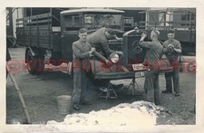 H391 Foto-Karte Wehrmacht Mercedes-Benz DIESEL Pritschen-LKW Fahrschule Vorkrieg