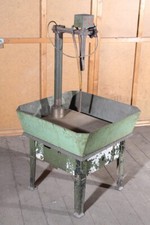 1 x alte Erodiermaschine  mit Untergestell Jugendstil Vintage Werkstatt Werkzeug