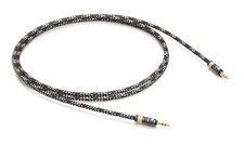 Viablue -EPC-4 Silver- HighEnd Klinkenkabel 3,5 mm - T8 Stecker stereo - Cobra
