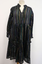 Noa Noa Damen Kleid Dress Midi Schwarz Gr.36 Neu