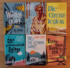 6x Zane Grey: Die Grenzlegion