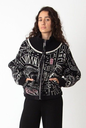 Dicke strickjacke blouson - dicke,