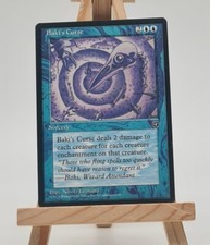 Baki's Curse Homelands Magic Karte MTG englisch  (Bakis Fluch)