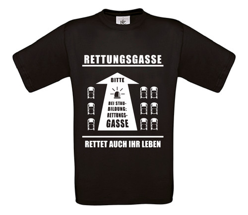 Shirt mit druck - bei, stau