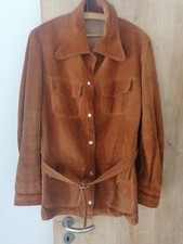 Vintage wildlederjacke safari - vintage,