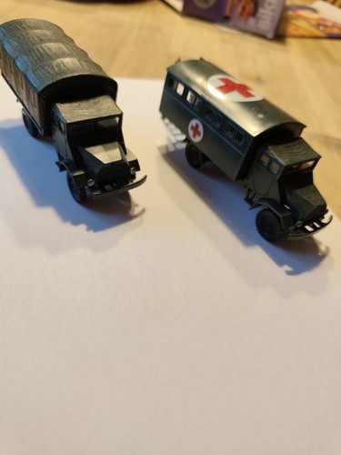Siku v95 plastik - v95, militär-lkw