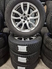 Satz Winterräder auf