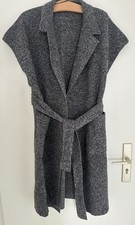 ZARA Weste lang  Grau