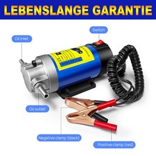 12 V, 100 W Öl-Absaugpumpe