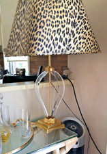 Leopard  Gepard Tischleuchte