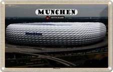 Blechschild 12x18 cm München