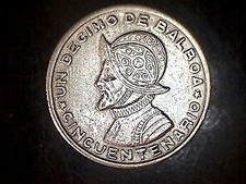 Panama - 10 Centesimos 1953 -  1/10 Balboa/Wertangabe - Silber