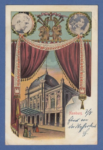 Hamburg deutsches - ak,