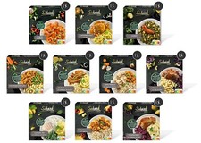 Probierpaket für den Lebensmittelvorrat - zehn verschiedene Fertiggerichte