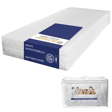 Matratzenbezug Ersatz Schoner Bezug versteppt Elastisch Reißverschluss waschbar