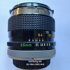 Canon Lens FD 3,5/35