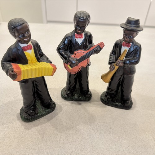 Porzellan jazz figur musiker - porzellan,