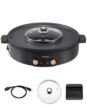 VEVOR Hot Pot mit Grill 1800W
